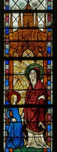 Raam w17 met St. Anna en de Maagd Maria