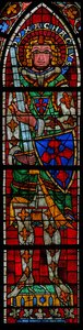 Raam w205 met St. Acacius door French School