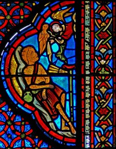 De gelijkenis van de rijke man en Lazarus: de dood van Lazarus door French School