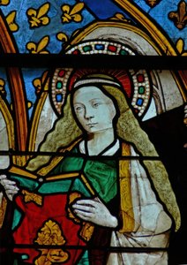 De Maagd Maria bij de Annunciatie door French School