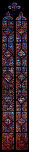Raam w2 de Boeken Exodus en Leviticus door French School