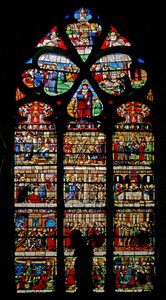 Raam w3 met het St. Louis-raam door French School