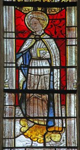 Raam w6 met Sint-Psalmet