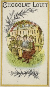 Schrijven voor blinden, 1830 door French School
