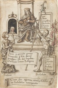 "Houd altijd de beddengoed opgevouwen" door French early 16th Century