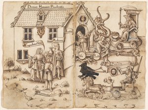 "Keer Niet Terug Wanneer Je Aan Het Einde Bent" door French early 16th Century
