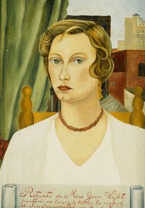 Portret van mevrouw
