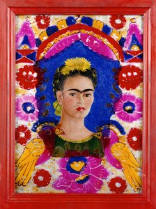 Het frame (zelfportret)