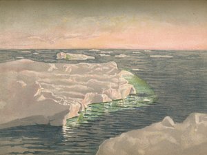 Bij zonsondergang, 22 september 1893 door Fridtjof Nansen