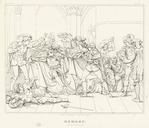 Hamlet, Act V, Scene 2 (gravure)