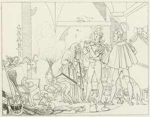 Illustratie voor Goethes Faust