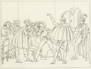 Illustratie voor Goethes Faust