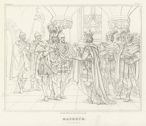Macbeth, Act I, Scene 4 (gravure)