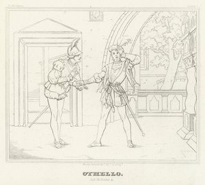 Othello, Act III, Scene 3 (gravure)