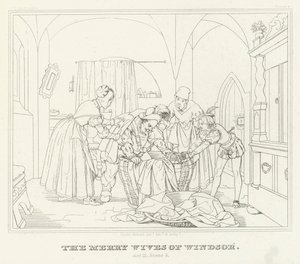 De Vrolijke Vrouwtjes van Windsor, Act III, Scene 3