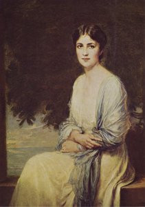 Bertha Krupp, von Kaulbach door Friedrich August von Kaulbach