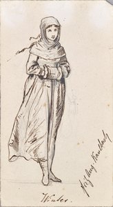 Personificatie van de winter