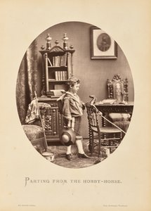 Afscheid nemen van het stokpaardje door Friedrich Bruckmann