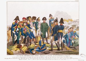 De dood van maarschalk Duroc bij de slag om Bautzen, 22 mei 1813 door Friedrich Campe