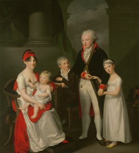 Marc Andre Souchay (1759-1814) en Zijn Familie, c.1805
