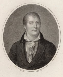 Portret van de violist en componist Louis Spohr 1784-1859, 1820 door Friedrich Fleischmann