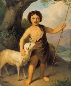 Johannes de Doper als kind