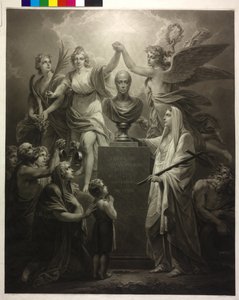 Apotheose van keizer Franz II - De zegening van de vrede door Friedrich Heinrich Fuger