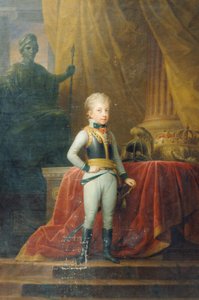 Aartshertog Ferdinand als kind door Friedrich Heinrich Fuger
