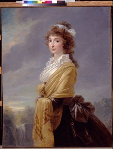 Portret van gravin Elisabeth von Thun Hohenstein