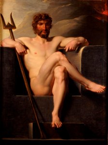 Poseidon op de Troon