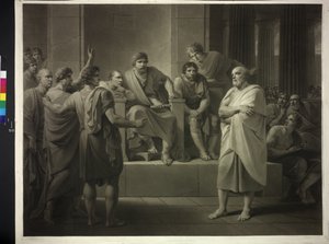 Socrates voor de rechters