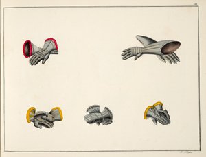 Handschoenen, plaat uit 