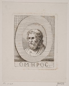 Homerus door Friedrich Münter
