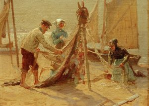 De nettenboeters door Friedrich Raupp