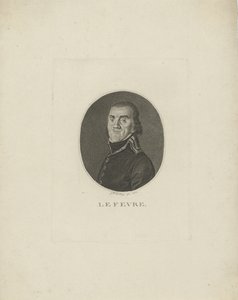Generaal François-Joseph Lefebvre 1755-1820, 1800 door Friedrich Wilhelm Nettling