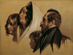 De familie van Johann Graaf von Majláth
