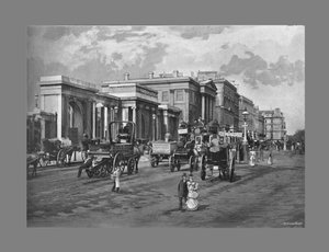 Hyde Park Corner, Londen door Frith and Co