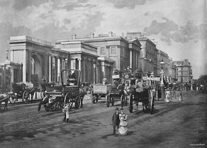 Hyde Park Corner, ca. 1896 door Frith and Co