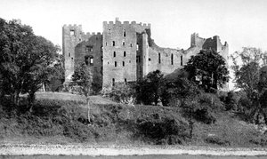 Ludlow Kasteel, Shropshire, Engeland, 1924-1926