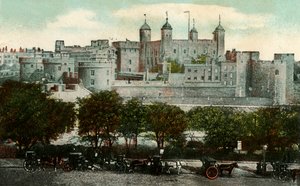 De Tower of London, 1907 door Frith and Co