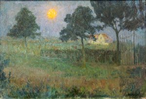 Landschap bij Schemering