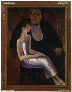 Portret van Paul-Gustave Van Hecke en zijn vrouw Norine