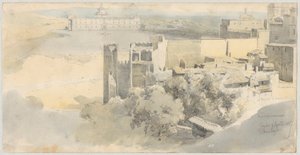 Toledo met uitzicht op de Alcazar