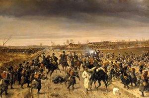 De slag bij Oberselk op 3 februari 1864 door Fritz L