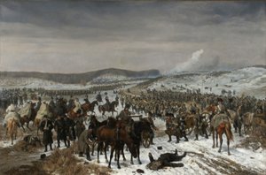 De slag bij Oeversee op 6 februari 1864 door Fritz L