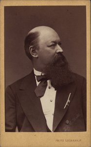 Portret van de componist Franz von Suppè