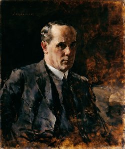 Zelfportret door Fritz Rojka