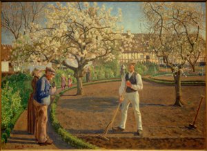 Lente door Fritz Syberg
