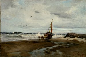 Van Lista door Fritz Thaulow