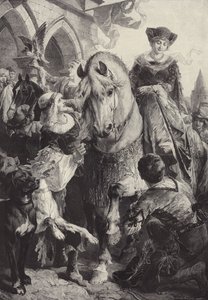 Uitrijden om te jagen door Fritz Wagner